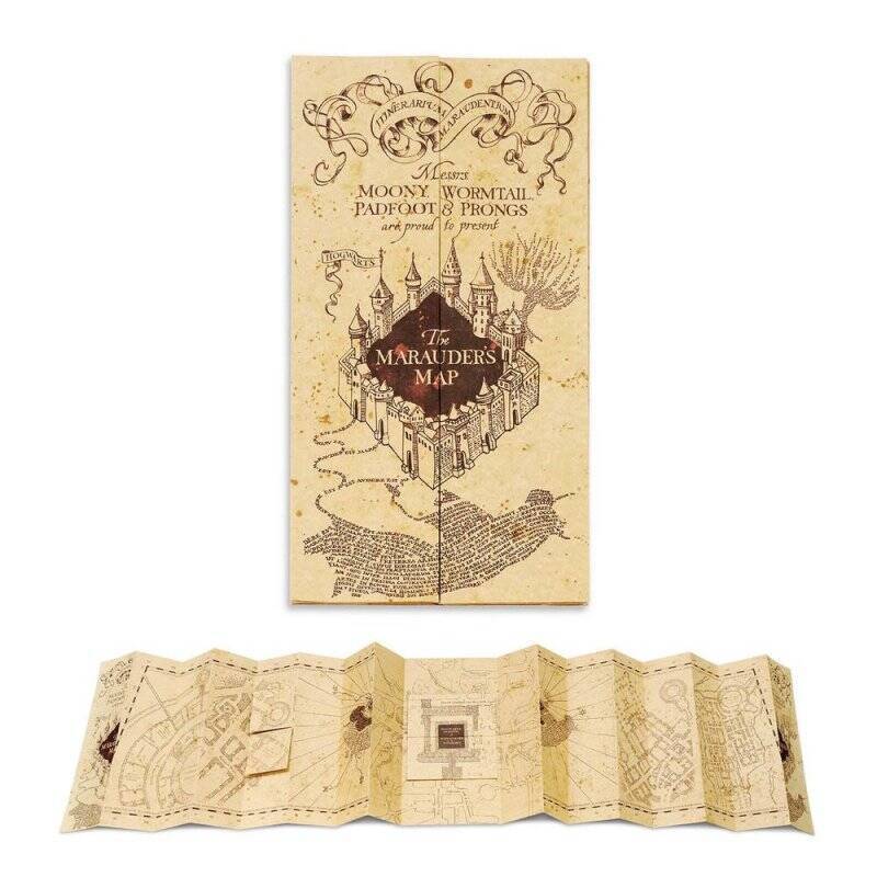 HARRY POTTER - Carte du Maraudeur - Carte - 39 x 183 cm