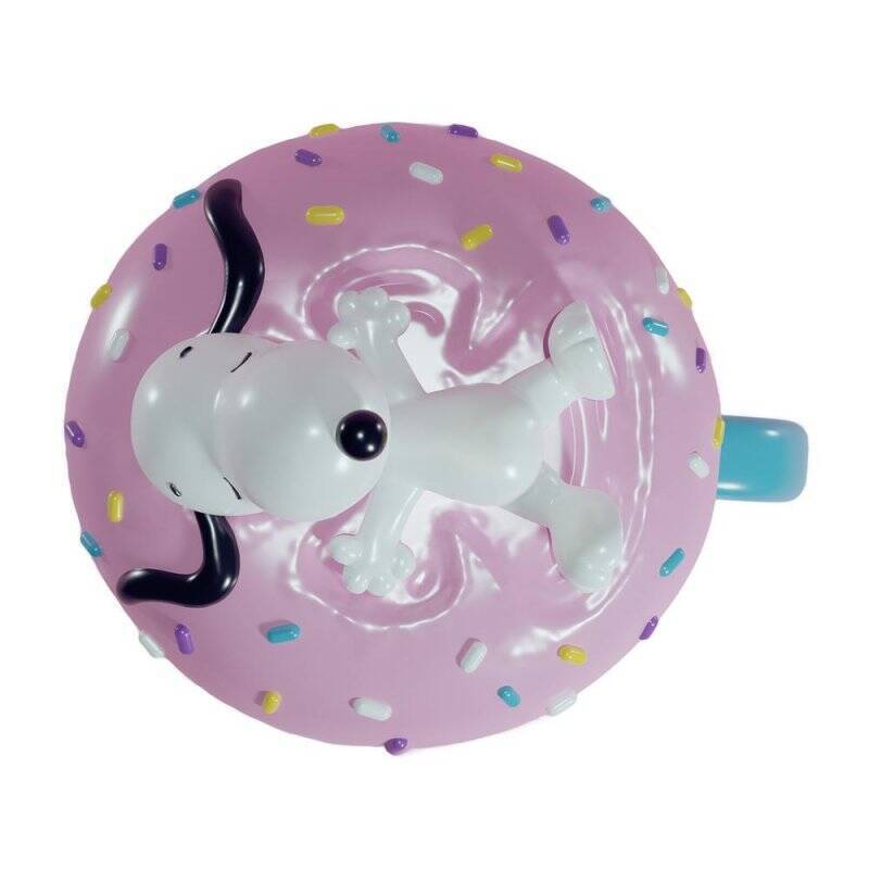 SNOOPY - Eat-Sleep-Repeat - Mug 3D + Couvercle - 500 ml