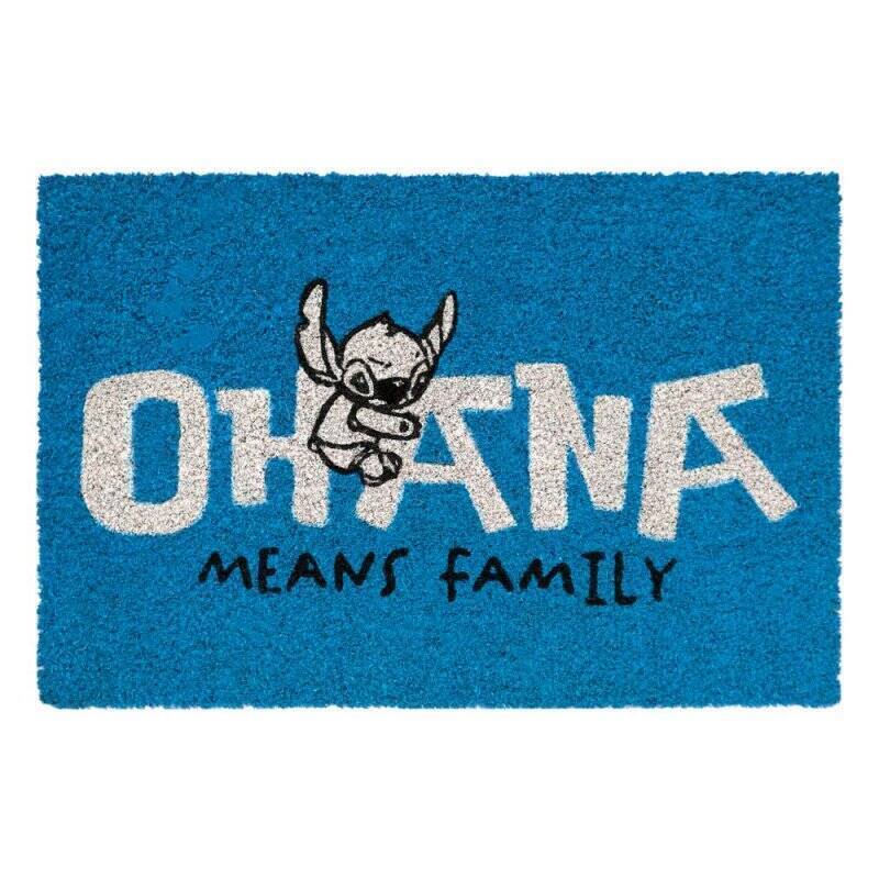 STITCH - Ohana - Paillasson Bleu - 60x40 cm