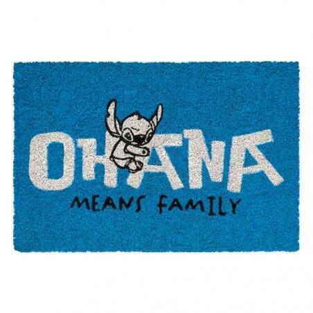 STITCH - Ohana - Paillasson Bleu - 60x40 cm