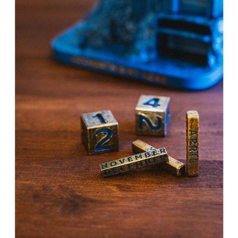 HARRY POTTER - Calendrier Perpétuel 3D en Résine - '9x10x14cm'