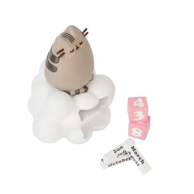 PUSHEEN - Calendrier Perpétuel 3D en Résine - '10x12x13cm'