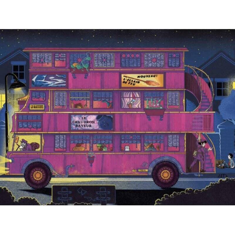 HARRY POTTER ET LE PRISONNIER D'AZKABAN - Illustration par Minalima