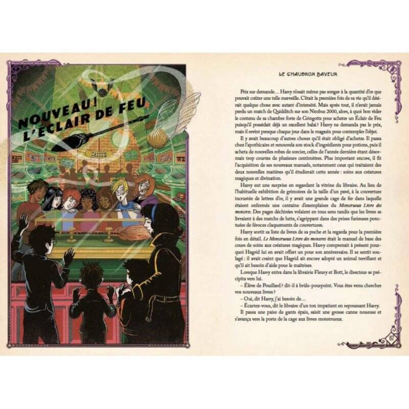 HARRY POTTER ET LE PRISONNIER D'AZKABAN - Illustration par Minalima