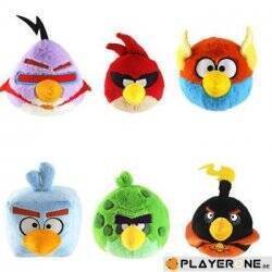 ANGRY BIRDS SPACE - Assort. Peluches animées 12 Cm ( Box of 12 )