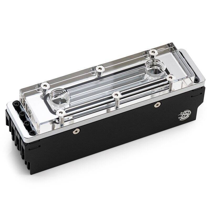 Bitspower Arbeitsspeicherkühler, transparent, DDR5 - 4 DIMMS