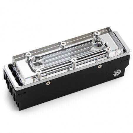 Bitspower Arbeitsspeicherkühler, transparent, DDR5 - 4 DIMMS