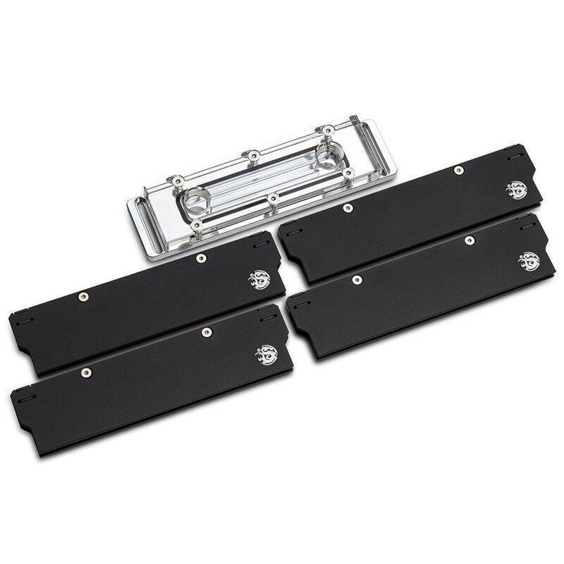 Bitspower Arbeitsspeicherkühler, transparent, DDR5 - 4 DIMMS