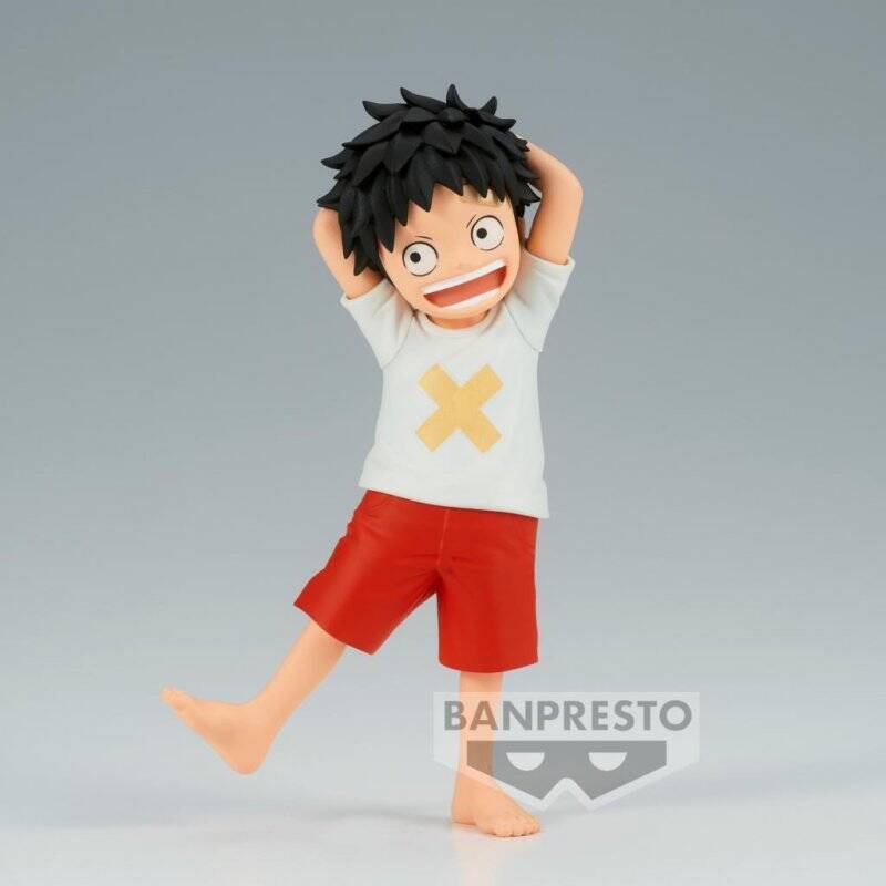 ONE PIECE FILM RED - Monkey.D.Luffy Enfant -Fig DXF-The Grandline 12cm