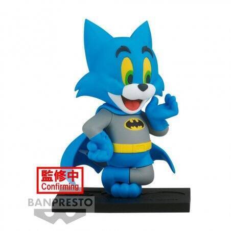 TOM ET JERRY - Tom Batman - Figurine WB 100th Anniversary 8cm