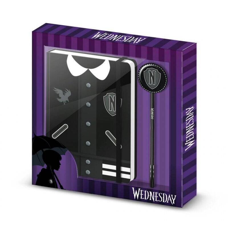 MERCREDI - Varsity - Gift Box - Notebook A5 + Stylo