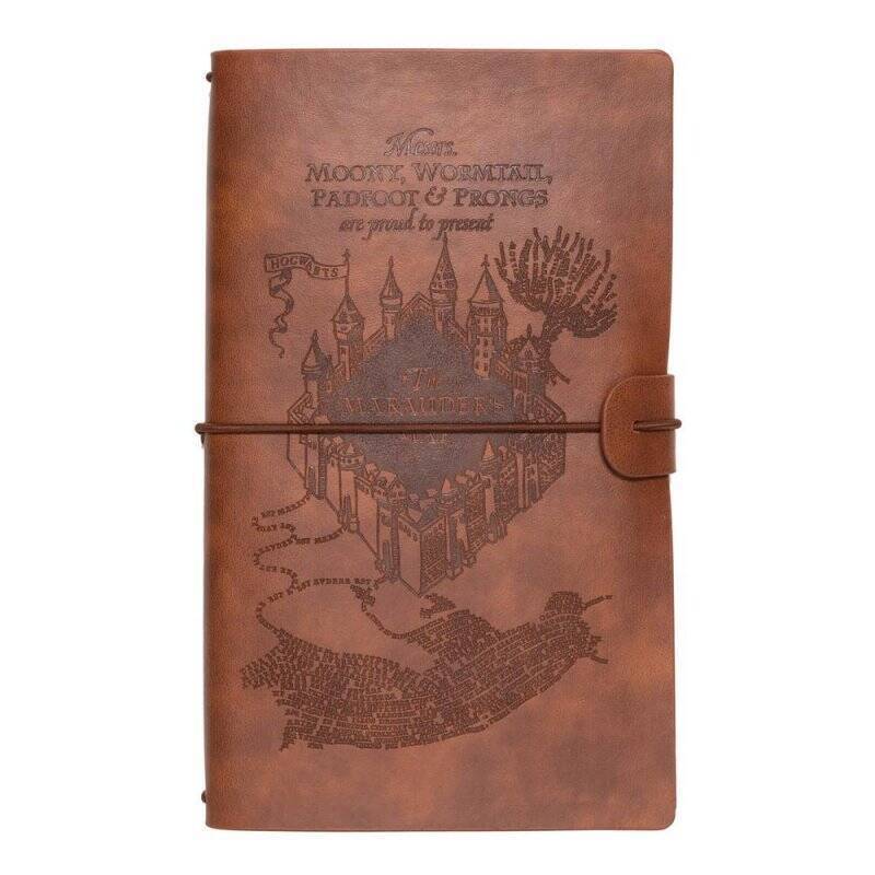 HARRY POTTER - Carte du Maraudeur - Carnet de voyage