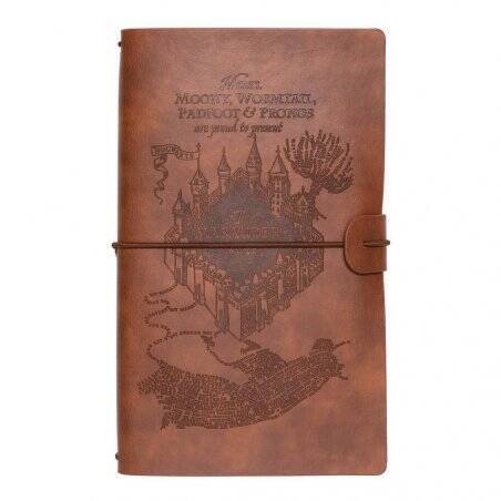 HARRY POTTER - Carte du Maraudeur - Carnet de voyage