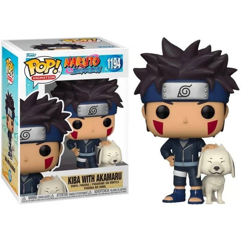 Figurine Pop! Kiba (avec Akamaru)