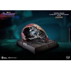 Marvel - MC-038 - Avengers : Endgame - Iron Man Mark50 Casque Endommagé Master Craft