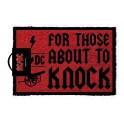 AC/DC - Tapis de porte For those about to knock
