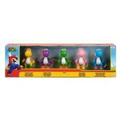 PACK 5 FIGURINES YOSHI 6CM