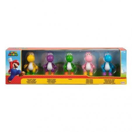 PACK 5 FIGURINES YOSHI 6CM