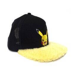 Nintendo - Casquette Noire et Jaune Pokémon Pikachu
