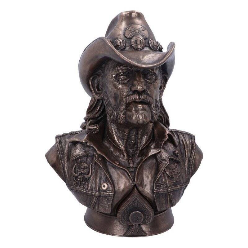 Motorhead - Buste Lemmy (Finition en bronze) 35cm