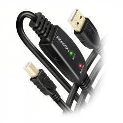 AXAGON ADR-215B aktives USB 2.0 Verbindungskabel, USB-A auf USB-B - 15m
