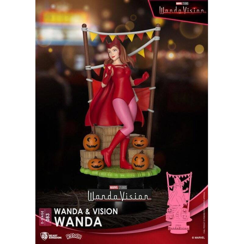 WandaVision diorama PVC D-Stage Wanda 16 cm