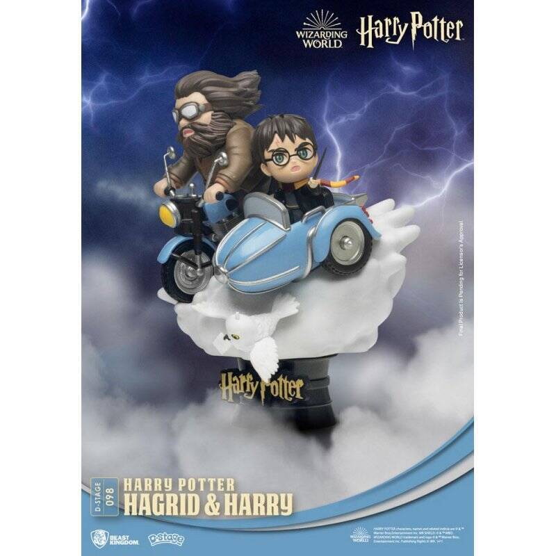 Harry Potter diorama PVC D-Stage Hagrid & Harry New Version 15 cm
