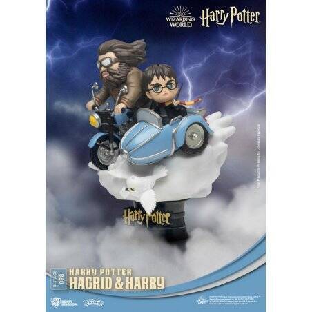 Harry Potter diorama PVC D-Stage Hagrid & Harry New Version 15 cm