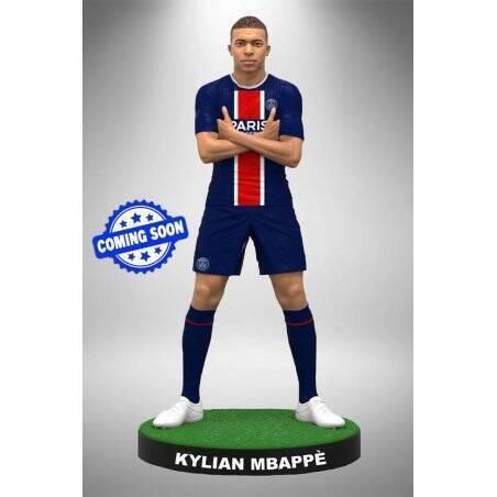Football's Finest statuette résine 1/3 Paris Saint-Germain (Kylian Mbappe) 60 cm