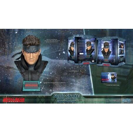 Metal Gear Solid buste Grand Scale Solid Snake 31 cm
