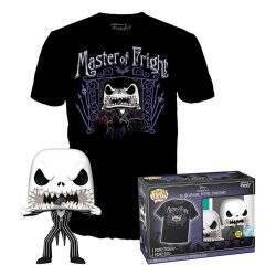 L´étrange Noël de Mr. Jack POP! & Tee set figurine et T-Shirt Jack Skellington (M)