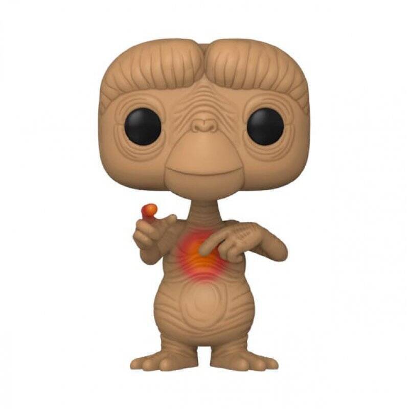 E.T. 40th Anniversary POP! Movies Vinyl figurine E.T. w/heart (Glow-in-the-Dark) 9 cm