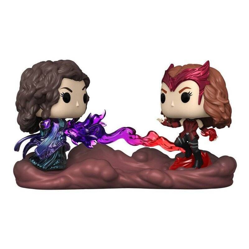 Wanda Vision pack 2 POP! Movie Moments Vinyl figurines Wanda VS Agatha 9 cm