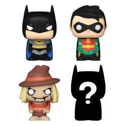 DC pack 4 figurines Bitty POP! Vinyl Batman 2,5 cm