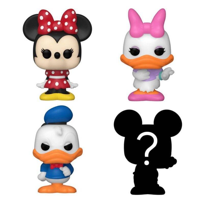 Disney pack 4 figurines Bitty POP! Vinyl Minnie 2,5 cm