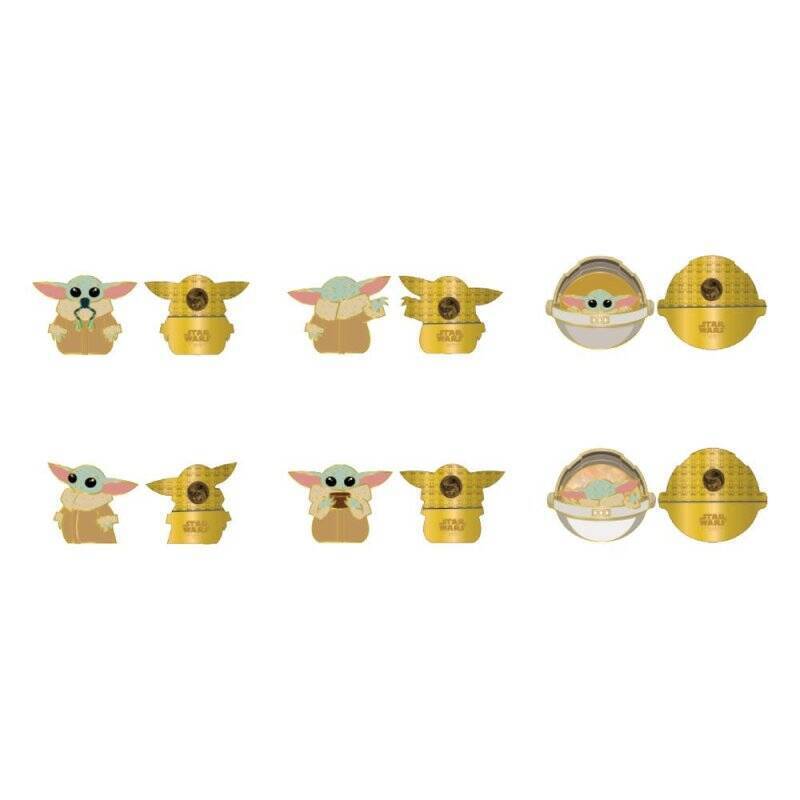 Star Wars The Mandalorian POP! Pin assortiment pin's émaillés The Child 3 cm (12)