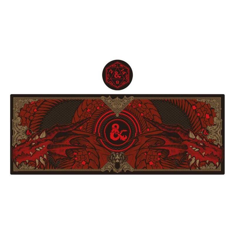 Dungeons & Dragons set sous-mains revêtu & sous-verre Graphic