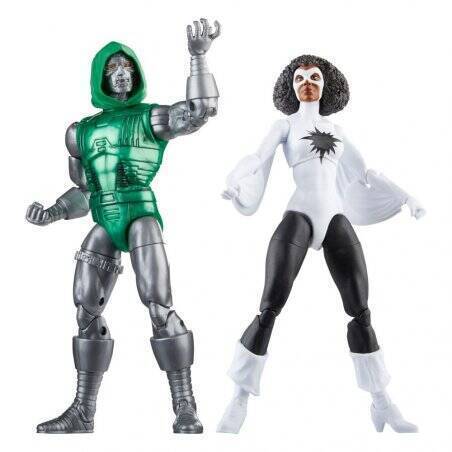 Avengers Marvel Legends figurines Captain Marvel vs. Doctor Doom 15 cm