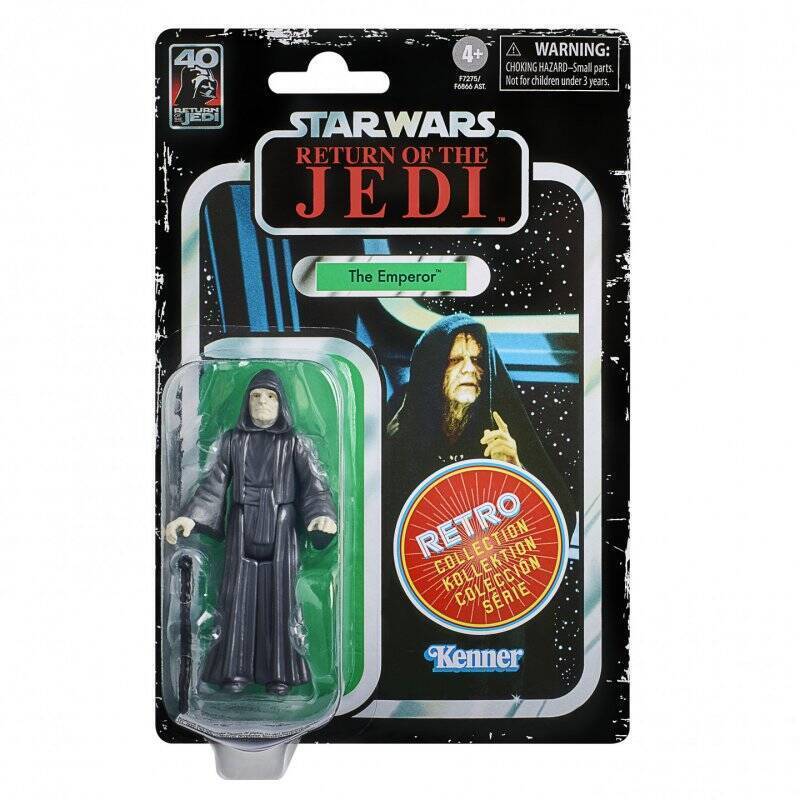 Star Wars Episode VI Retro Collection figurine The Emperor 10 cm
