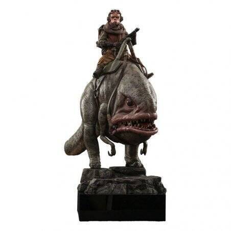 Star Wars The Mandalorian pack 2 figurines 1/6 Kuiil & Blurrg 37 cm