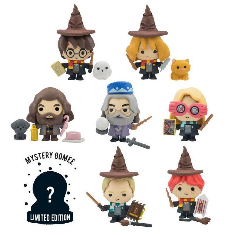 Harry Potter présentoir figurines / gommes Gomee (24)