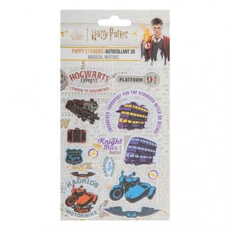 Harry Potter Puffy autocollants Magical Motors