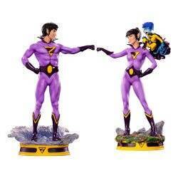 DC Comics Statuettes 1/10 Art Scale Wonder Twins 20 - 21 cm