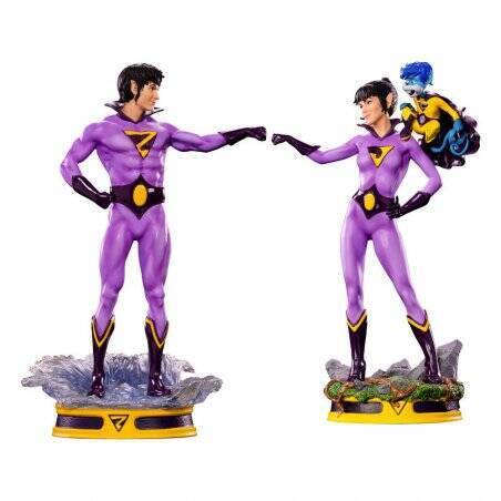 DC Comics Statuettes 1/10 Art Scale Wonder Twins 20 - 21 cm