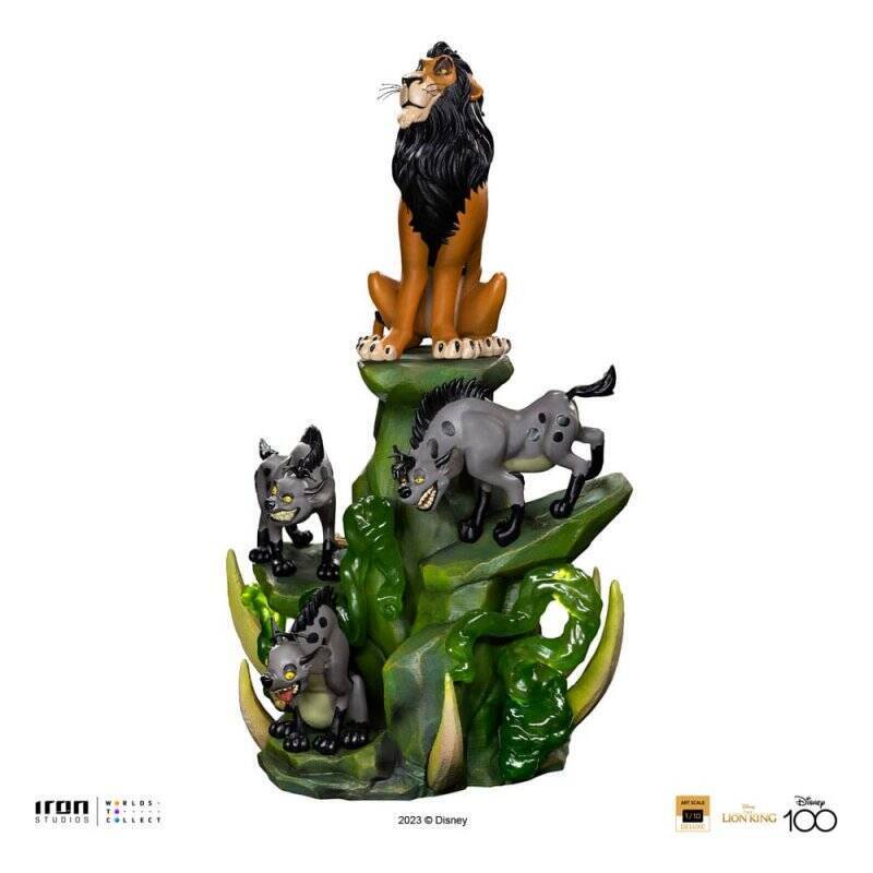 The Lion King statuette Art Scale Deluxe 1/10 Scar Deluxe 31 cm