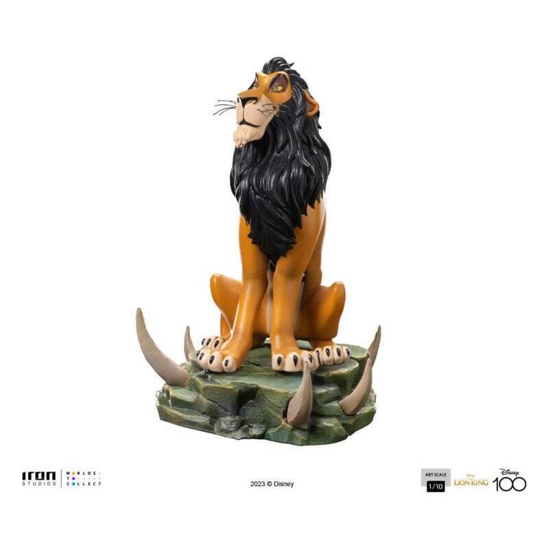 The Lion King statuette 1/10 Art Scale Scar Regular 16 cm