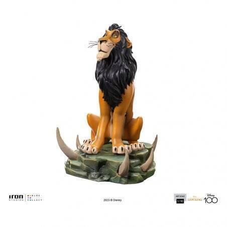 The Lion King statuette 1/10 Art Scale Scar Regular 16 cm