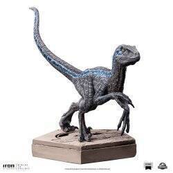 Jurassic World Icons statuette Velociraptor Blue 9 cm