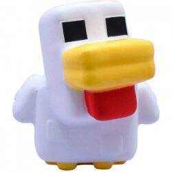 Minecraft figurine anti-stress Mega Squishme série 3 Poulet 15 cm