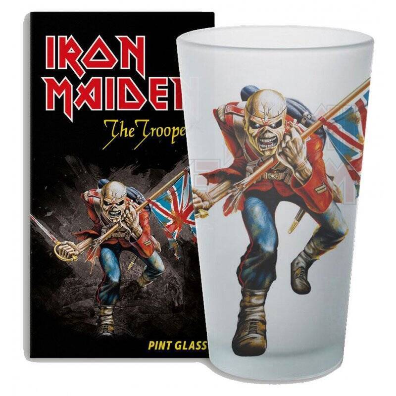 Iron Maiden verre The Trooper